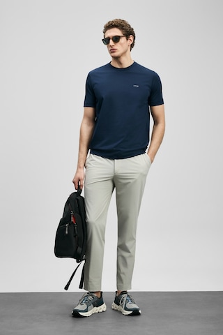 Lufian Bran Modern Grafik T- Shirt Lacivert Lacivert 111020321100200