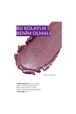 Avon Color Trend Stik Allık Mauve Shimmer