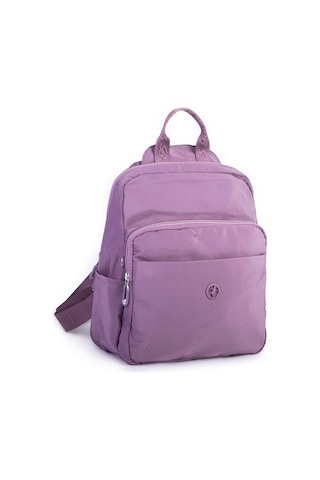 Nas Bag Kadın Çok Gözlü Su Geçirmez Water Proof Ultra Hafif Sırt Çantası Mor