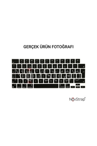 Novstrap  Macbook Pro 14 İnç M1 M2 A2442 A2779 İle Uyumlu Simli Kılıf+siyah Klavye Kılıfı+film Karışık Çok Renkli