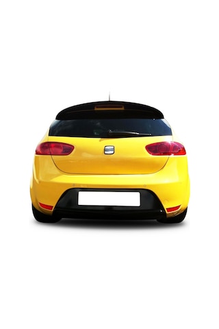 Seat Leon Mk2 2009-2012 Boyasız Fiber Spoiler