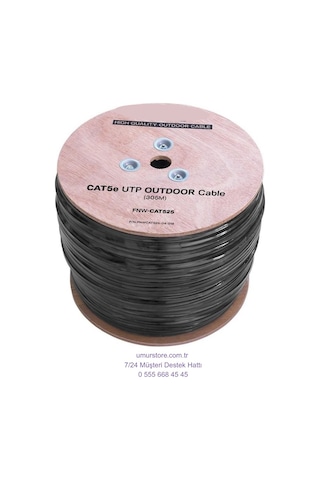Cat5 Dış Ortam Kablosu 305 Metre