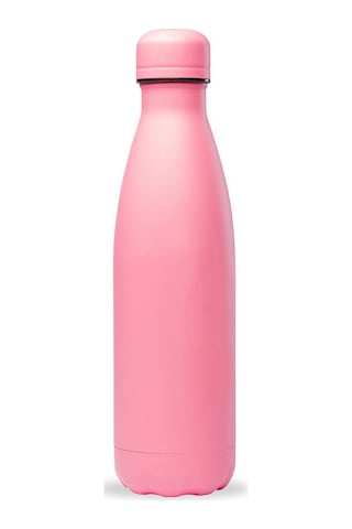 Qwetch QD3381 Sprey Desenli Isı Yalıtımlı 500 ML Termos - Pembe
