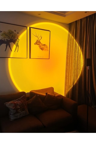 Dekoratif Ambiyans Ayaklı Işık Kaynağı Oval Işık Süzmesi K160H-Siyah