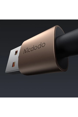Mcdodo Ca-6911 3a Işıklı Usb Apple Uyumlu iPhone Şarj Data Kablosu 1.2m Siyah