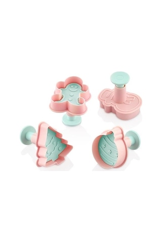 Reis Home 4'lü Yılbaşı Çam Ağacı Modelli Kurabiye Kalıbı