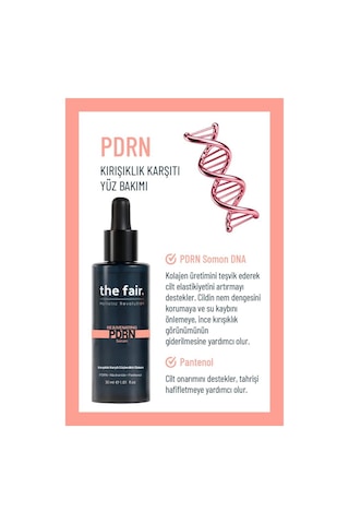 The Fair. Pdrn Somon Dna Serum & Pirinç Pdrn Krem Cilt Yenileme Ve Yaşlanma Karşıtı İkili Bakım Seti
