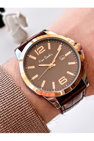 Pierre Cardin 800411F10K Deri Kordon Erkek Kol Saati