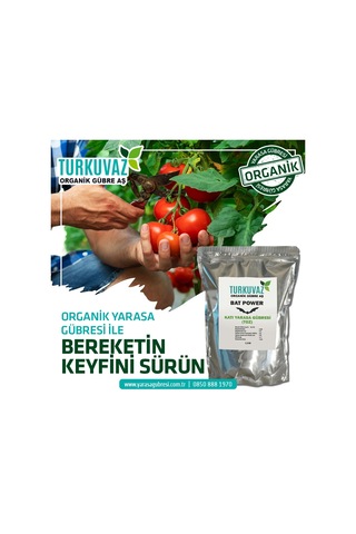 1 KG.Turkuvaz Organik Mikron Toz Yarasa Gübresi (Yüksek Fosfor)