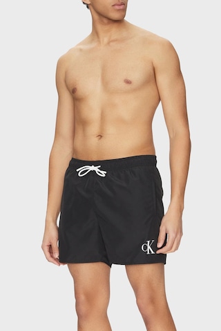 Calvin Klein Erkek Mayo Short Km0km01101 Beh Siyah Siyah