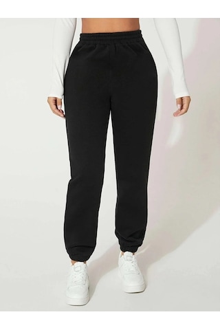 Oversize Unisex Eşofman SiYAH