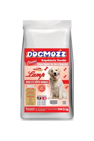 Dogmozz  Kuzulu Yetişkin Köpek Maması 3 KG