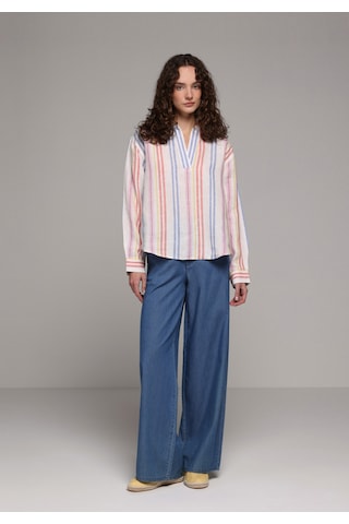 Colin's Colins Fashion Fit Shirt Neck Çizgili Kadın Çok Renkli Uzun Kol Gömlek Cl1080979 Q1.v1 Mtc