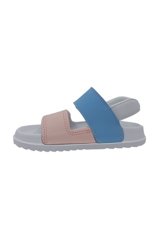 Vicco Krixi Hafif Kız Çocuk Beyaz Pembe Sandalet Beyaz