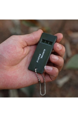 Survival Plastik Düdük Kamp Outdoor Yaşam Yüksek Sesli Acil Durum