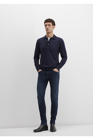 Mavi - James Lux Black Puslu Koyu Mavi Jean Pantolon 0042490825 Koyu Mavi