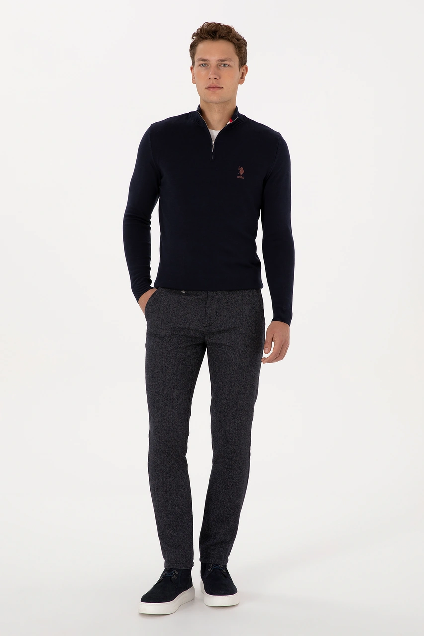 U.s. Polo Assn. Erkek Lacivert Pantolon Kanvas-chino 50309907-vr033 Lacivert