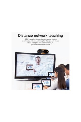 Fosenze 720p Manuel Odaklı Usb Webcam Mikrofonlu Bilgisayar Kamerası