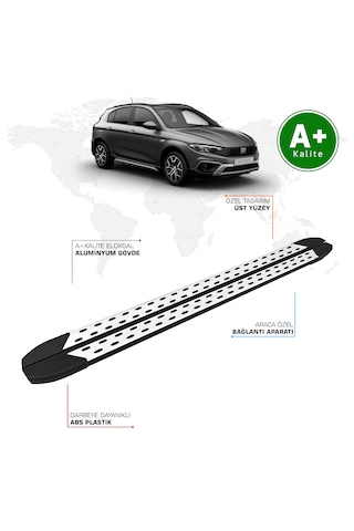 Fiat Egea Cross Yan Basamak Marşpiyel Koruma 2020 Model Ve Sonras