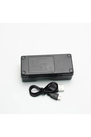 Powermaster PMR-128 4.2 Volt 800 Mah Pil Şarj Cihazı 18650 Lion Pil Şarj Aleti