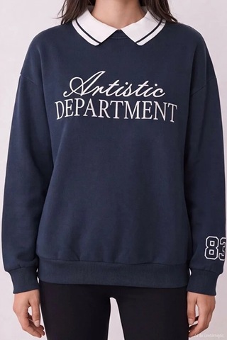 Quzu 27kswt02528 Sweatshirt Lacivert
