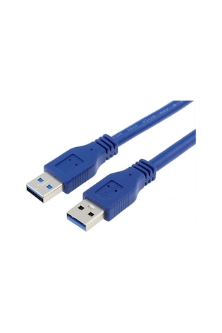 Alfais 5253 Usb 3.0 Erkek Erkek Ara Bağlantı Kablosu Uzatma Ekleme 1 Metre