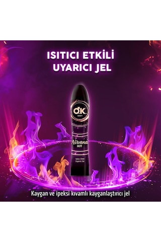 Okey Ginseng Kayganlaştırıcı Ve Masaj Jeli 1 X 200 Ml + Okey Nirvana Afrodizyak Etkili Uyarıcı Jel 1 X 100 Ml