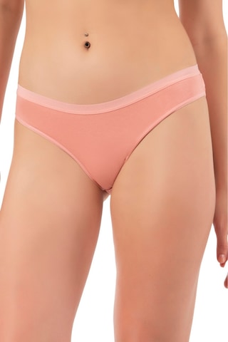 Lirona 7 - Pack Soft Cotton Premium Fabric Slip Briefs Özel Kumaş Esne Mavi