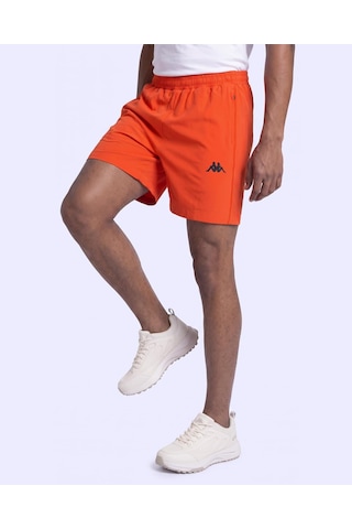 Kappa İnigo Pro Tur Erkek Koyu Turuncu Regular Taytlı Şort