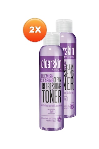 Avon Akneye Meyilli Ciltler İçin Tazeleyici Tonik 2 x 100 ML