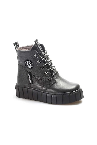 Fast Step Hakiki Deri Kürklü Unisex Çocuk Klasik Bot 769kxa130 001