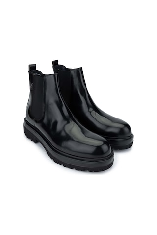 Callaghan Erkek Hakiki Deri Siyah Casual Bot 618 52313 Erk Bot Sk24-25 Negro Siyah