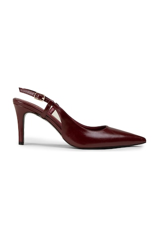 Deery Kadın Bordo Slingback Stiletto - Rd420zbrdm01 Bordo