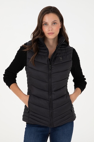 U.s. Polo Assn. Kadın Siyah Yelek Dokuma 50289555-vr046 Siyah
