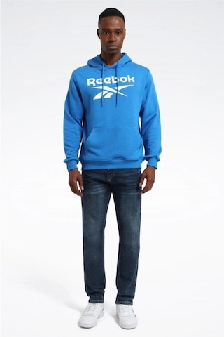 Reebok Rı Ft Bıg Logo Oth Hood 101965471 Erkek Sweatshirt Mavi S-xxl Mavi