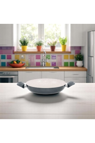 Akdeniz 26 Cm Çift Kulplu Tava