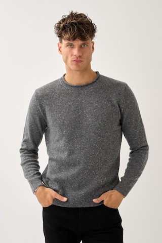 Erkek Melanj Triko Kazak Antrasit