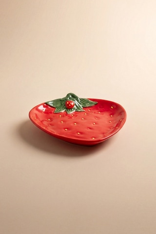 Karaca Strawberry Pasta Tabağı 20 Cm Kırmızı