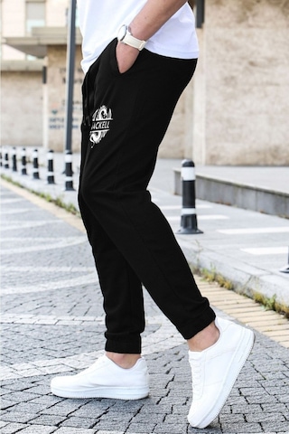 Blackjack Giyim Erkek Slim Fit Jogger Eşofman Altı Siyah Chines