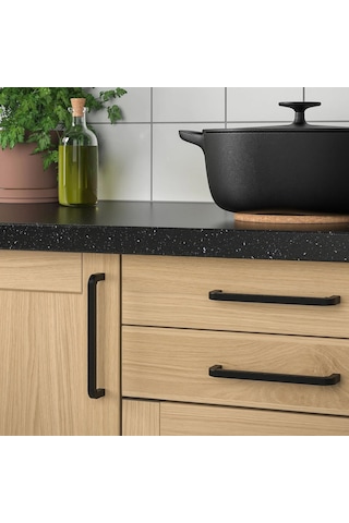 Ikea Borghamn 2'li Mobilya Kulpu 170 Mm Siyah