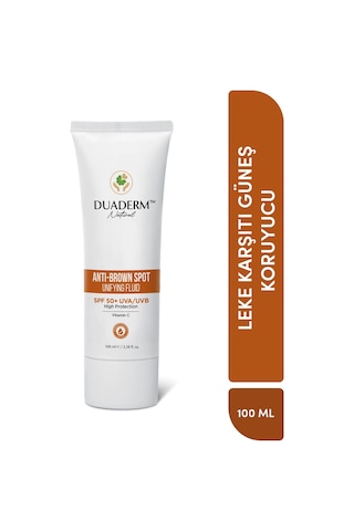 Leke Karşıtı Yüksek Koruma Anti-brown Vücut Güneş Kremi Spf50+ Vitamin C + Uva/uvb 100 Ml