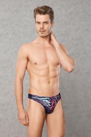 DOREANSE Erkek Zebra Desen String 1406