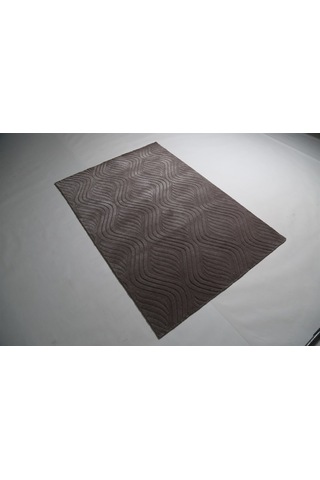 Çam Halı Emboss Jr 10 Gri Modern Desen Yeni Zellanda Yünü Ve Visk 130X190 Gri
