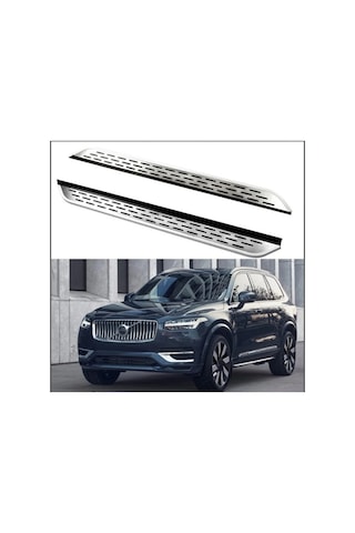 Volvo Xc90 2016 Sonrası Yan Basamak Oem Model Beyaz