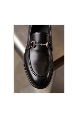 Crc Ayakkabı Premium Leather Siyah Erkek Ayakkabı - Street Style Kalın Taban