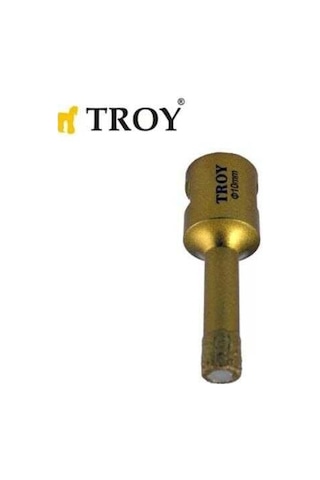 Troy 27450-10 Avuç Taşlamalar İçin Seramik Kuru Elmas Delici, 10mm