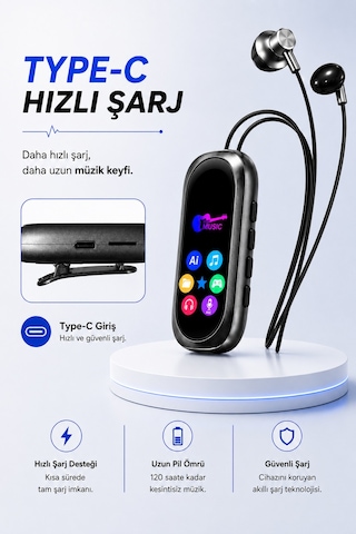 Sprange SRT13 Bluetooth 5.4 Kulak İçi Kulaklık