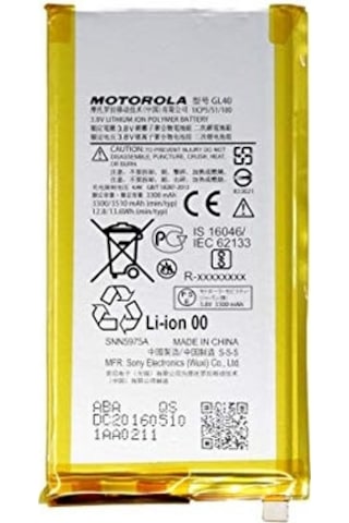 Motorola Moto Z Play Xt1635 Pil Batarya ve Tamir Seti Gl40