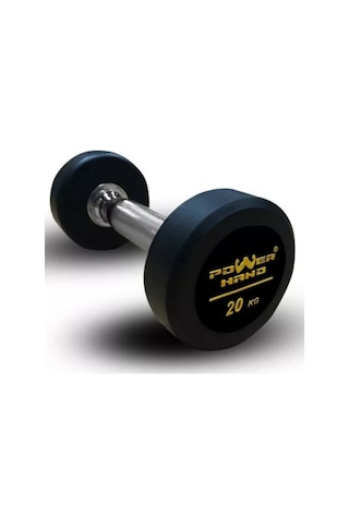 Powerhand 20 KG Kauçuk Kaplı Profesyonel Dambıl
