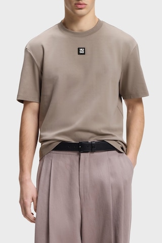 Hugo Erkek T Shirt 50505201 237 Gri